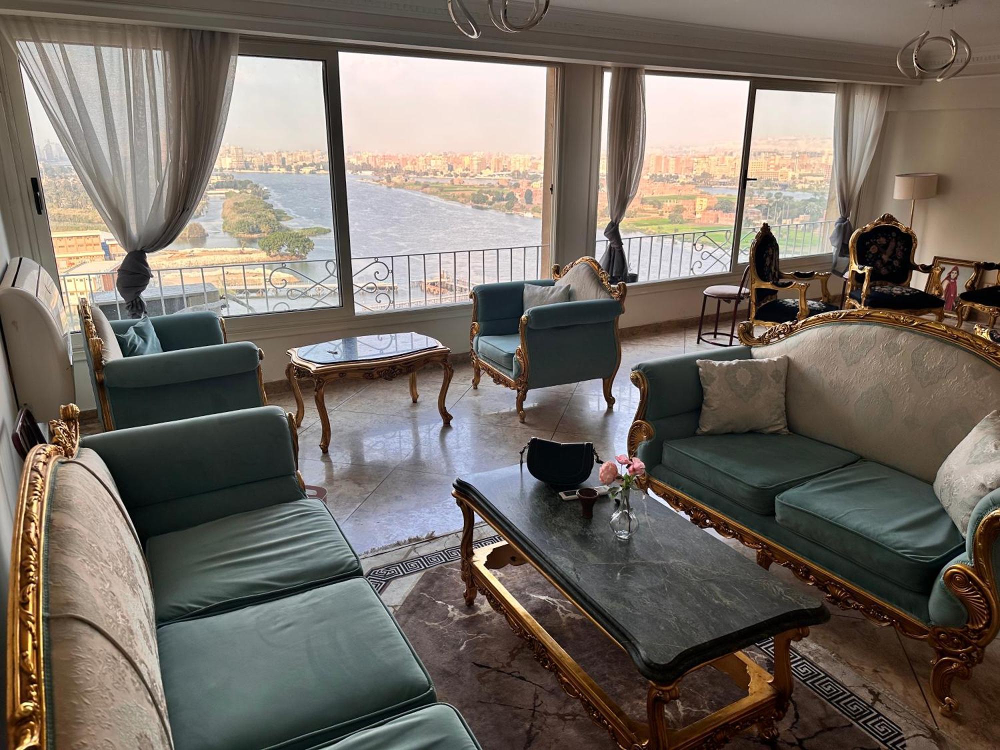 فاخرة مطلة علي نهر النيل Apartment